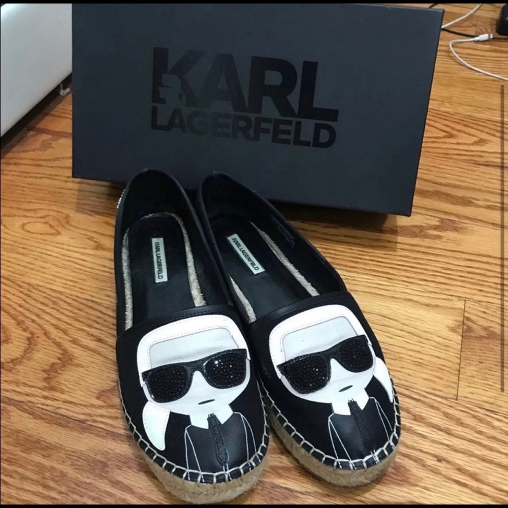 Karl Lagerfeld espadrilles
